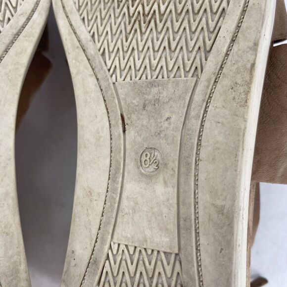 Eileen Fisher Sport Leather Tumbled Sneaker Platform Roman Sandals Size 8.5 - Picture 7 of 10